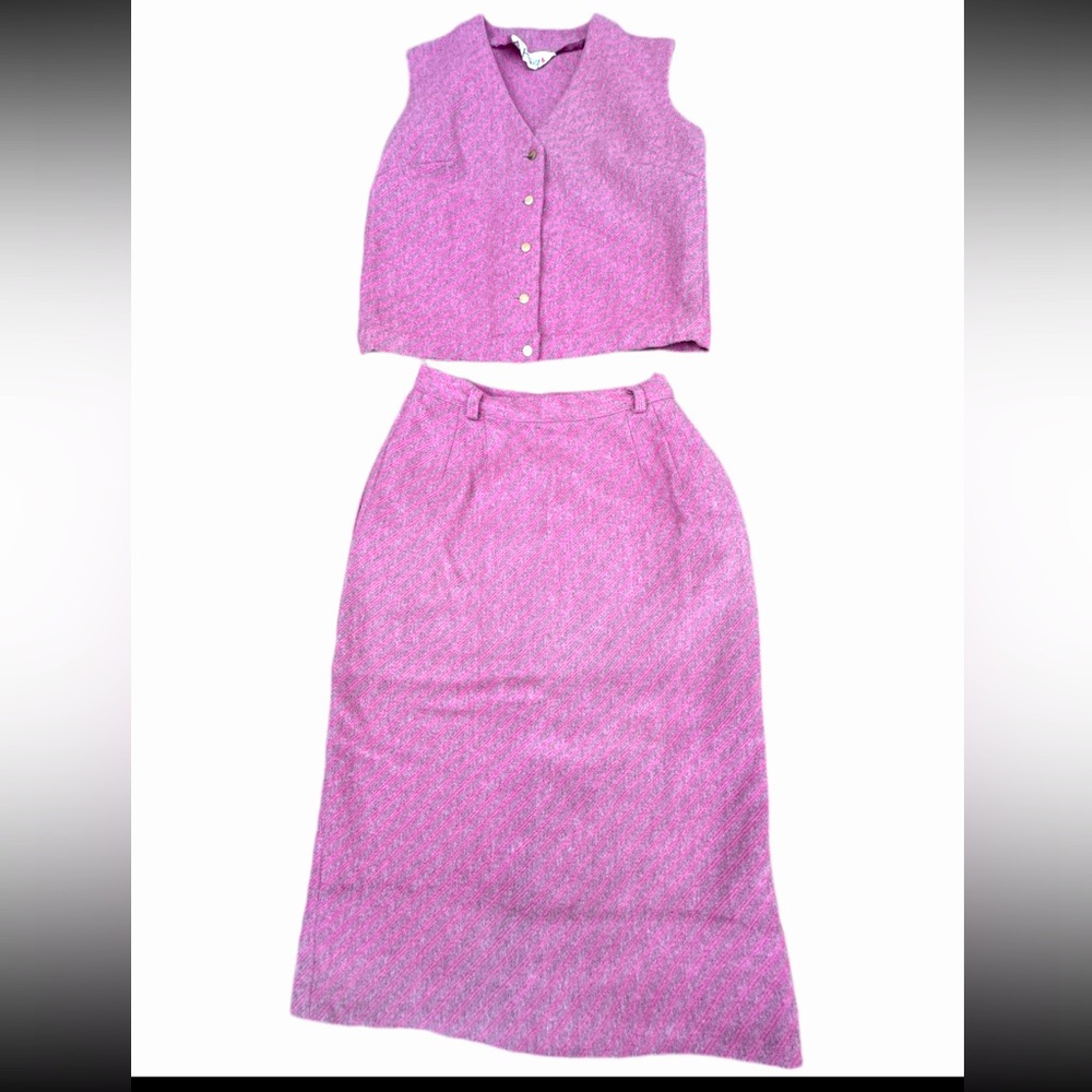 Vintage Women’s Personal Wool Set — Size 32
